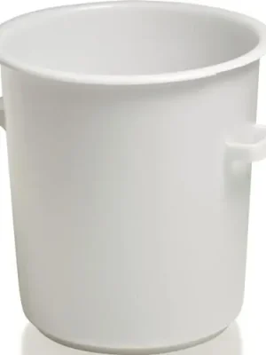Preis Gesenkt CRAEMER Kunststoffbehälter rd.75l HD-PE weiß D515xH530mm m.Außengriff - 81071010