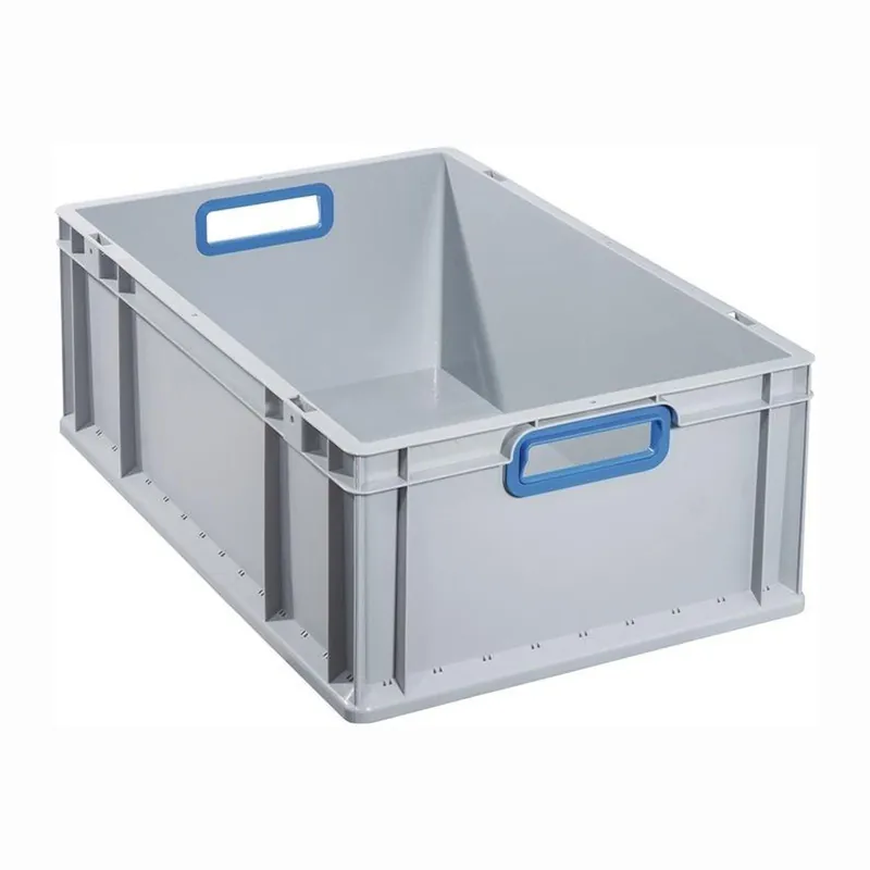 Sichere Zahlung Allit Transportstapelbehälter offener Griff blau 600 x 400 x 220 mm - 456770