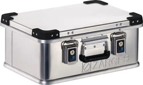 Neu ZARGES Aluminiumbox Mini XS L 500 x B 340 x H 200 mm 24 l - 40860