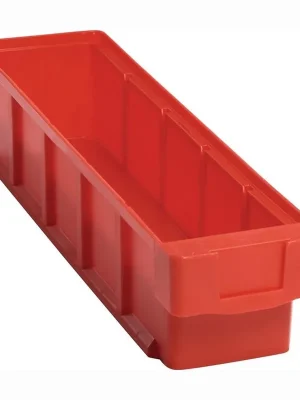 Kostenloser Rückversand LA-KA-PE Regalkasten VKB L400 x B93 x H83 mm - VKB 400/93 ROT