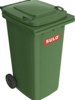 SULO Müllgroßbehälter 240l HDPE grün fahrbar,n.EN 840 - 1053686 Heißes Angebot