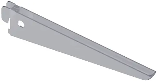 ELEMENT SYSTEM U-Träger 10201 L.370 mm pro Träger 50 kg Stahl weißaluminium mit Aufhängeloch - 10201-00025 Schnäppchen