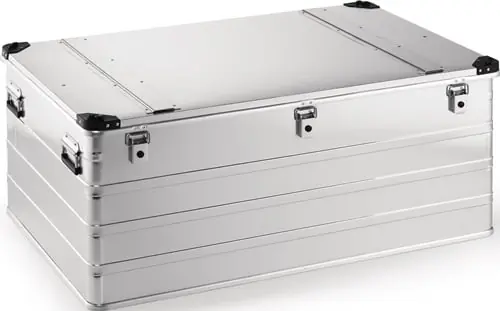 Sofort Bestellen Aluminiumbox L1192xB790xH515mm 415l m.Klappverschluss u.Stapelecken - D415