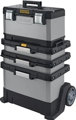 FATMAX Rollende Werkstatt B568xT389xH893mm Ku.u.MET abnehmbare Werkzeugbox - 1-95-622 Begrenztes Angebot