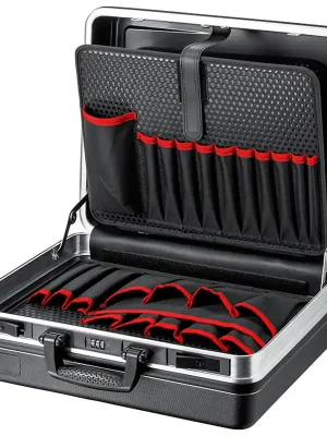Preisknaller Knipex Werkzeugkoffer Basic Leerkoffer - 002105LE
