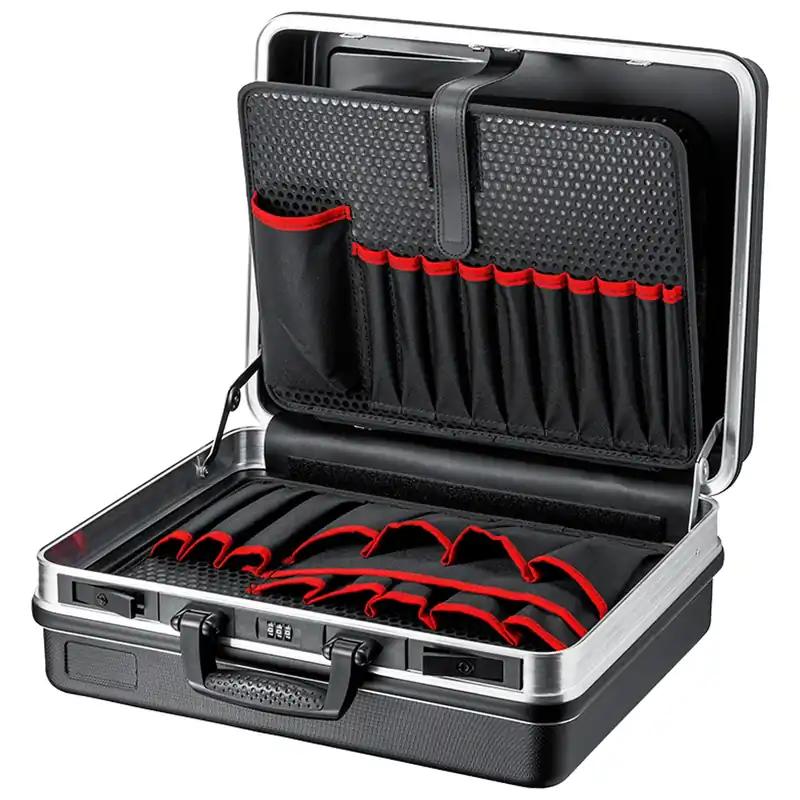 Preisknaller Knipex Werkzeugkoffer Basic Leerkoffer - 002105LE