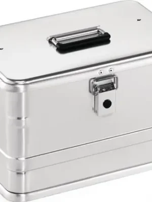 Kracherpreis Aluminiumbox mit Klapphebelverschlüssen mit Bohrungen L 432 x B 335 x H 275 mm 29 l - C29