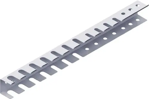 Finale Aktion ELEMENT SYSTEM Werkzeughalter-Leiste L.360 mm weiß 2 Haken - 11412-00002