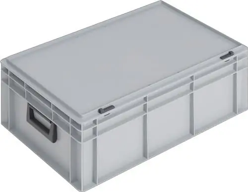 Lockweiler Kunststoffkoffer L600xB400xH233 mm PP 2 Griffe - PC422M-139242210118 Abverkauf