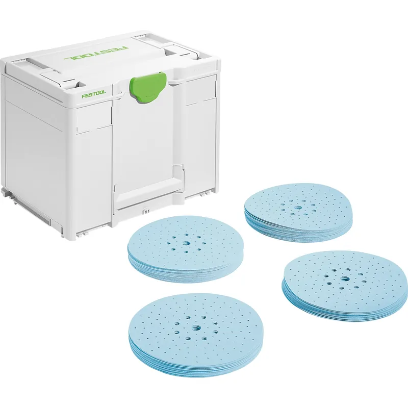 Festool Schleifmittel-Systainer³ Granat SYS-STF D225 GR-Set - 578281 Gratis Versand