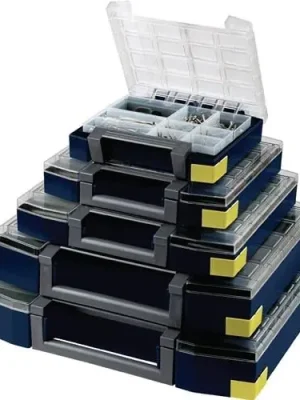 Wochenendangebot raaco Sortimentskoffer boxxser B 354 x T 323 x H 55 mm 14 Fächer - 138345
