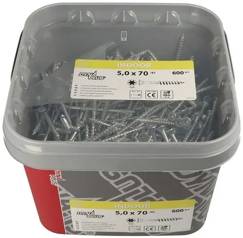 Begrenztes Angebot Senkkopfschr.TX-Drive D.5mm L.100mm STA verz.Teilgew.DYNAPLUS