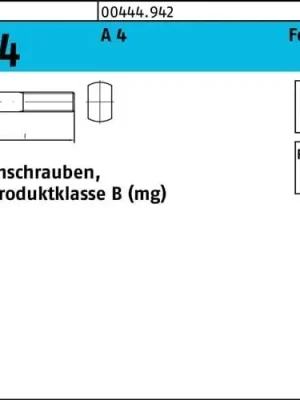 Abverkauf Augenschraube DIN 444 FormB BM 24x 90 A 4 1 Stück