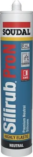Silikondichtstoff Silirub ProN transp.300ml Kartusche SOUDAL Jetzt Kaufen
