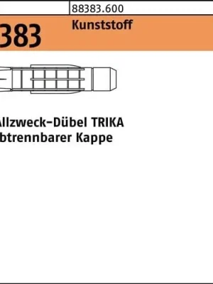 Dübel R 88383 FormTri-K 14x 76/12,0 Ku. 20 Stück TOX Finale Aktion