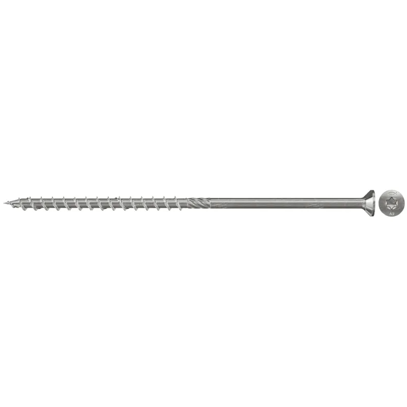 Fischer 100x Power-Fast 6 x 140 Senkkopf nicht rostender Stahl A4 Teilgewinde Innenstern TX - 657404 Direktkauf