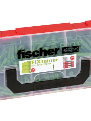 Fischer FixTainer UX-green-Box (210 Teile) - 532894 Preisreduziert