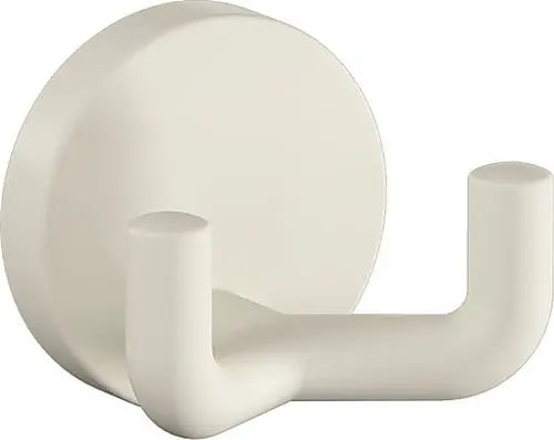 HEWI Doppelhaken 477.90B025 doppelt 43,5 mm Polyamid 99 reinweiß ma 50 mm - 477.90B025 99 Jetzt Kaufen