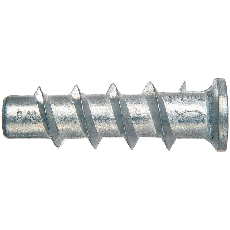Fischer 25x Turbo Porenbetonanker FTP M 8 Metall - 078416 Mega-Angebot