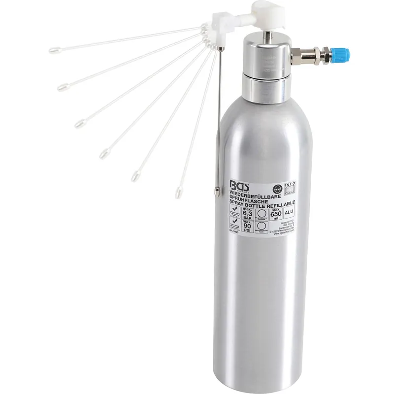 BGS Druckluft-Sprühflasche Aluminiumausführung 650 ml - 9393 Meistverkauft