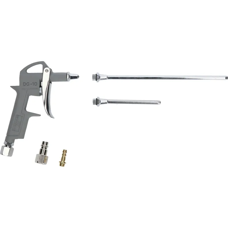 BRILLIANT TOOLS Druckluft-Ausblaspistole inklusive 3 Wechseldüsen - BT161103 Expressversand