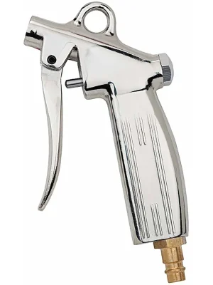Neu Riegler Blaspistole ohne Düse Alu-Druckguss vernickelt Nippel NW 7,2 - 7,8 - 114335