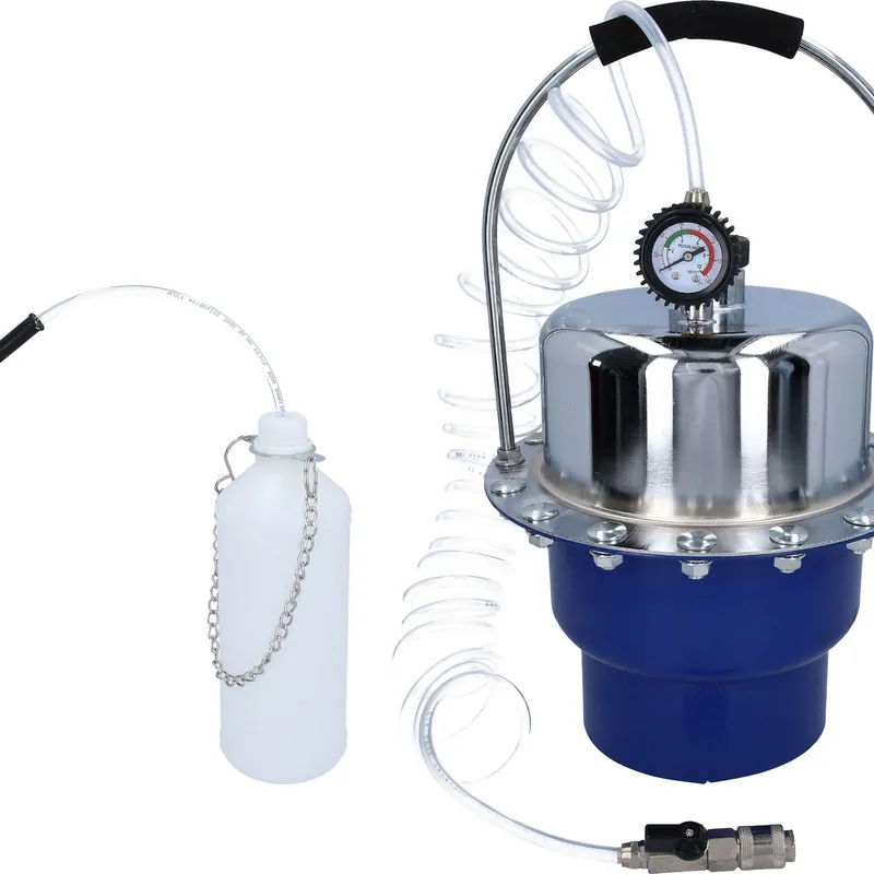 BRILLIANT TOOLS Druckluft-Bremsentlüftungsgerät mit Auffangflasche - BT701260 Direktkauf