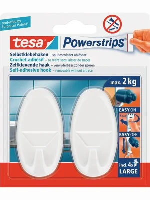 Expressversand Tesa Deko Haken Powerstrips Haken LARGE 58013 - 58013-00049-01