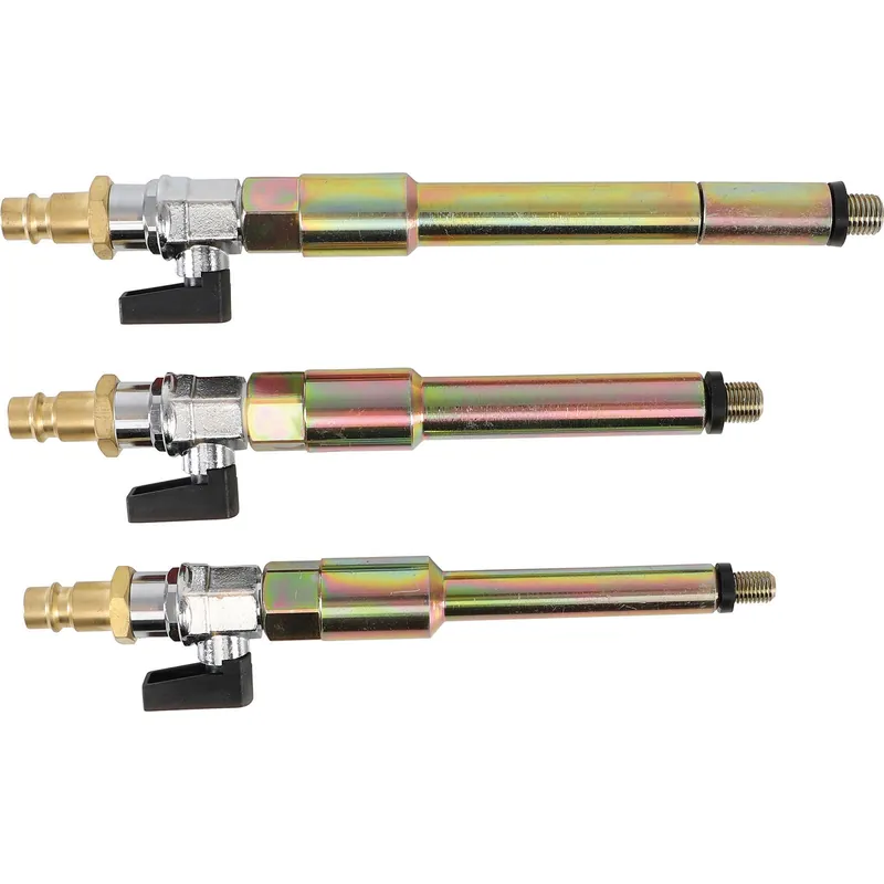 Jetzt Kaufen BGS Druckluftadapter-Satz für Glühkerzenbohrungen M8 x 1 / M10x1 / M10x1,25 3tlg. - 9519