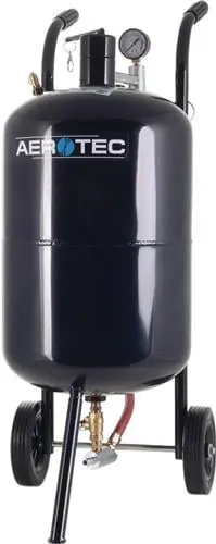 Sandstrahlgerät Aerotec 36 PRO 36l Luftverbrauch 350 l/min-¹ Korngröße 0,2-0,5mm Neue Ware