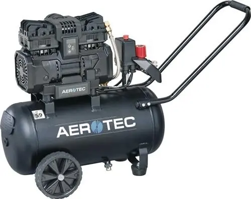 Wochenendangebot Kompressor Aerotec Tech 160-24 Silent 160l/min 8bar 1,1 kW 230 V,50 Hz