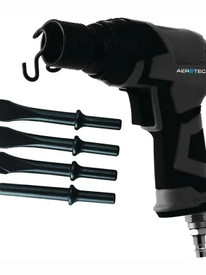 AEROTEC Druckluftmeißelhammer CSP 150 Set 4500 min-1 - 201502009 Echt