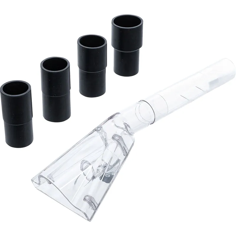 Preisknaller BGS Saugaufsatz für Druckluft-Reinigungspistole groß mit 4 Adaptern für Art. 70150 - 70152
