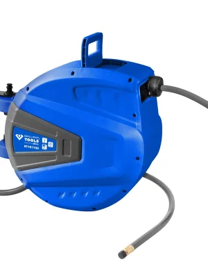 Kostenfreie Lieferung BRILLIANT TOOLS Automatischer Druckluftschlauch-Aufroller Ø 10 mm x 15 m - BT161100