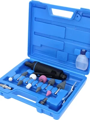 Kostenfreie Lieferung BRILLIANT TOOLS Mini Druckluft-Stabschleifer-Satz 15tlg. - BT160700