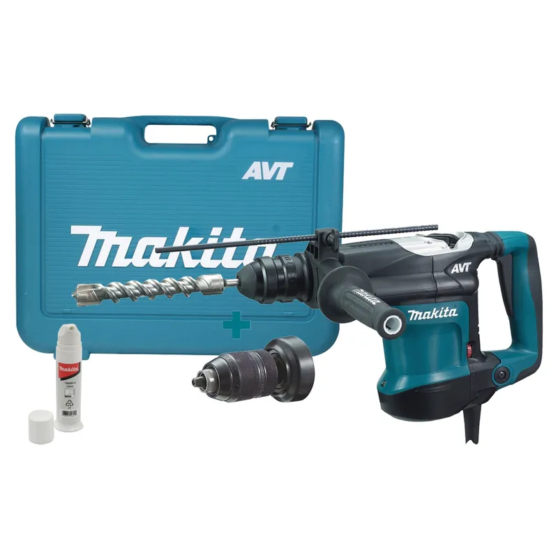 Kostenfreie Lieferung Makita HR3210FCT Kombihammer inkl. Zubehör im Transportkoffer