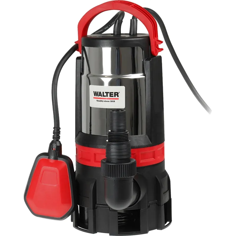 Gratis Versand Walter 2- in-1 Schmutz- und Klarwasserpumpe WWS-SWP750-L01 750 W - 630564