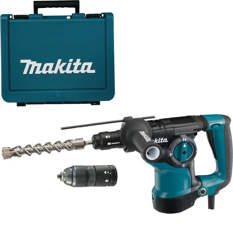 Makita HR2811FT Kombihammer für SDS-PLUS 28 mm 800 W im Koffer Markenware