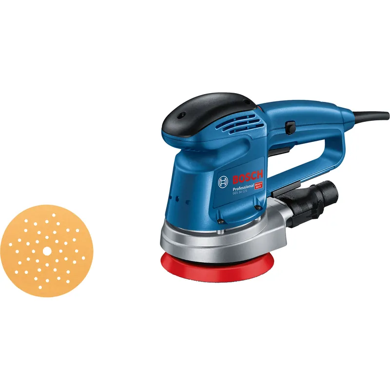 Bosch Exzenterschleifer GEX 34-125 340 W - 0601372300 Aktuell