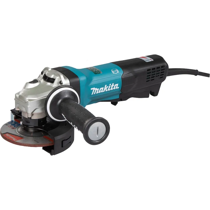 Ausverkauf Makita GA5093X01 Winkelschleifer Ø 125 mm 1.900 W mit Bremse Paddelschalter und Elektronik