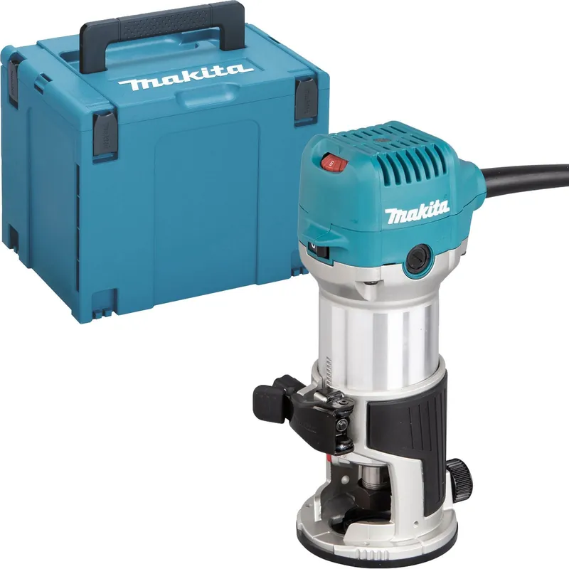 Angebot Makita RT0702CX2J Multifunktionsfräse 710 W inkl. Fräsmodule im MAKPAC