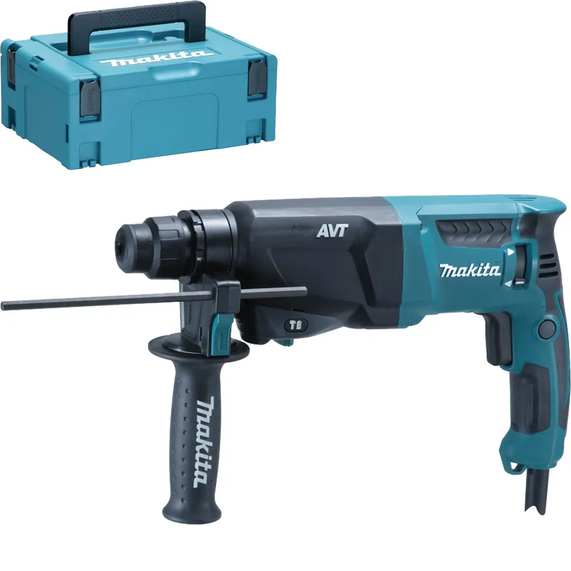 Beliebt Makita HR2601J Bohrhammer für SDS-PLUS 26 mm 800 W im MAKPAC