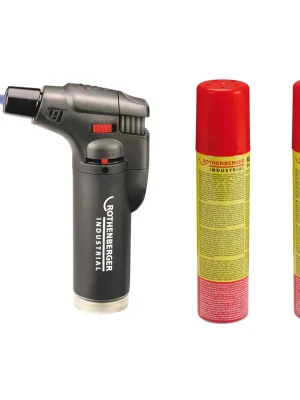 ROTHENBERGER Industrial Universal Gasbrenner inkl. 2x Rofill Super 100 ml - 1500004707 Gratis Versand