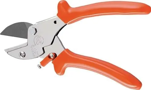 Ausverkauf LÖWE Gartenschere Amboss Löwe 5.107 Gesamtlänge 175 mm Schneidleistung 16 mm mit Ku-Griffen - 5107