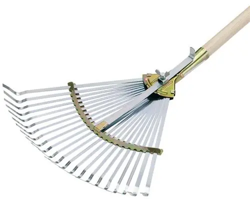 FLORA Profi Laubbesen Arbeitsbreite 320 - 480 mm verzinkt ohne Stiel - 2779 Saisonangebot