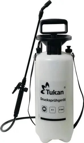 GLORIA Drucksprühgerät Tukan 5 L Füllinhalt 5l 3bar EPDM G.1,14kg - 100000 Direktkauf