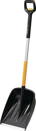 FISKARS Schneeschaufel X-series gerader Stiel Teleskop Kunststoff/Alu schwarz - 1057188 Rabatt