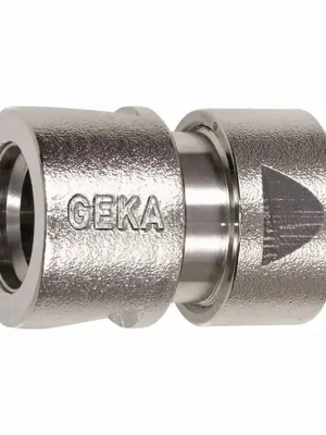 Direktkauf GEKA Schlauchstück plus Messing vernickelt Schlauchgröße 13 mm - 46.0701.8