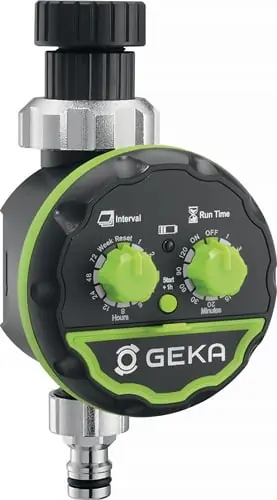 GEKA Bewässerungscomputer Anz.Stationen 1 elektron. - 17.0102.8 Geprüft