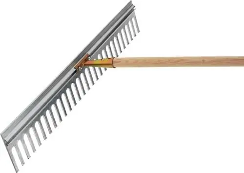 FLORA Alu-Rechen Arbeitsbreite 750 mm Zinkenlänge 80 mm 28 Zinken verzinkte Stieldülle ohne Stiel - 02218/75 Kostenloser Rückversand